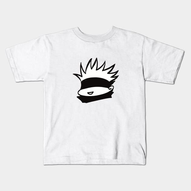 Gojo chibi Kids T-Shirt by debruh